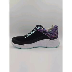 Align Lavoy Electric Ebony Womens Athletic Running Shoes Black Purple 9M NEW